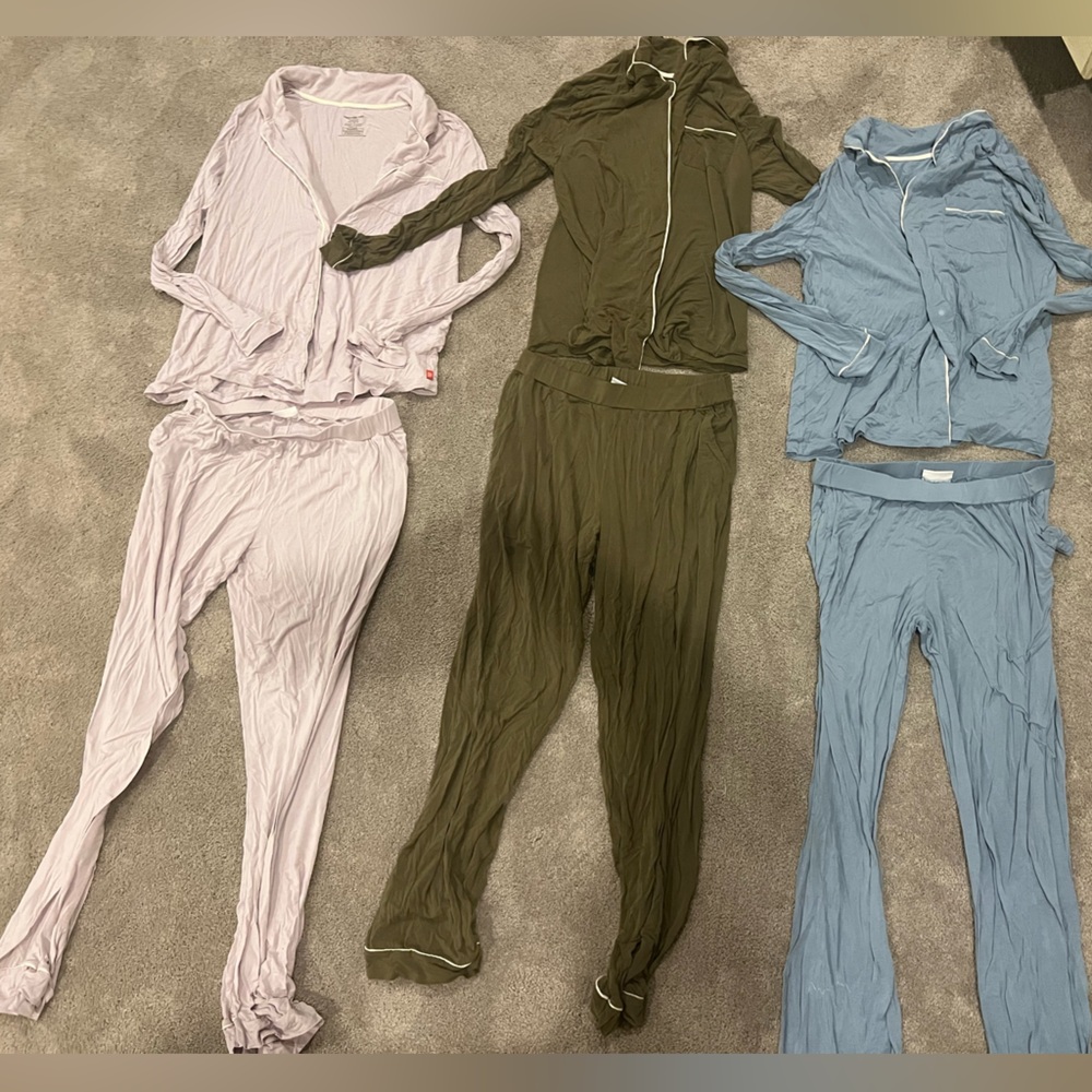 Nursing magnetic me Set of Three Loungewear Pajama Sets